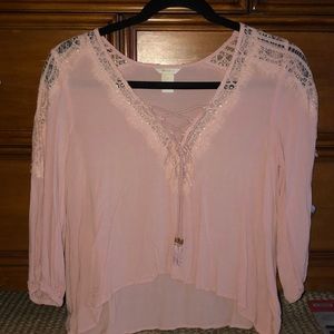 FOREVER 21 pink blouse